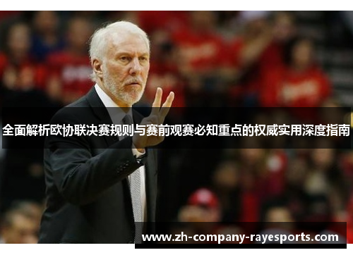 全面解析欧协联决赛规则与赛前观赛必知重点的权威实用深度指南