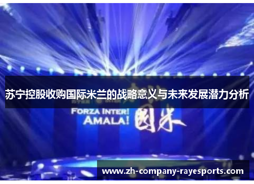 苏宁控股收购国际米兰的战略意义与未来发展潜力分析